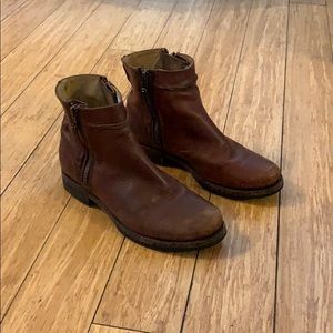 Frye Leather Ankle Booties